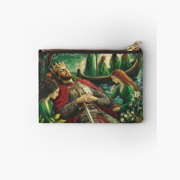 Item preview, The Sleep of King Arthur in Avalon: Isle of Apples Legend Art designed and sold by chihuahuashower.