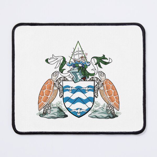 Item preview, ascension island national emblem designed and sold by shitpostee.