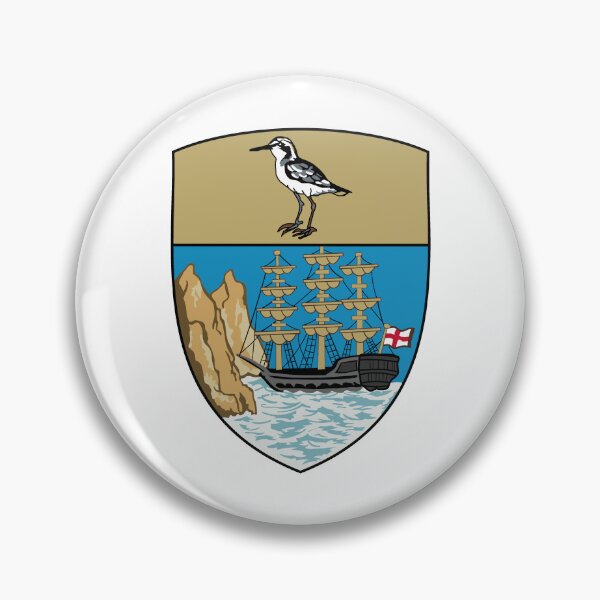 Item preview, Saint Helena National SH-HL Flag Emblem designed and sold by shitpostee.