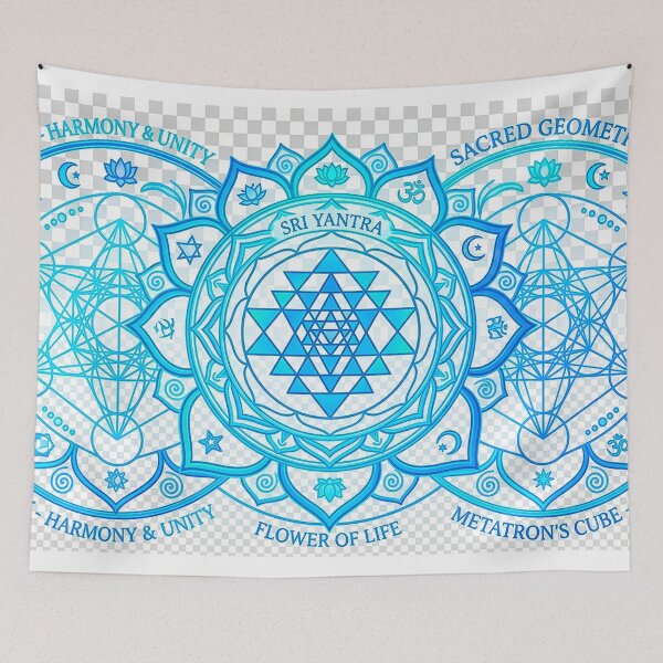 Item preview, Sri Yantra Sacred Geometry designed and sold by Rossi Kelton.