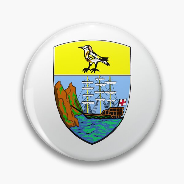Item preview, tristan da cunha national emblem designed and sold by shitpostee.