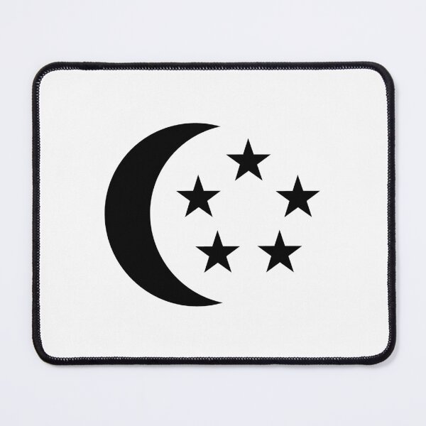 Item preview, Singapore National SG Flag Emblem designed and sold by shitpostee.