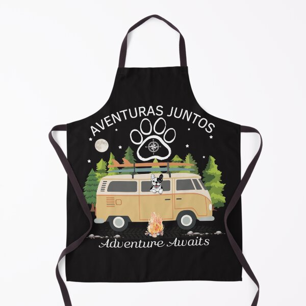 Item preview, Adventures Together Adventure Awaits Camper Van Dog Surf designed and sold by EfectoCreativo.