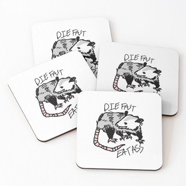 Item preview, Die Fast Eat Ass Opossum 233 designed and sold by quyenphoshop.