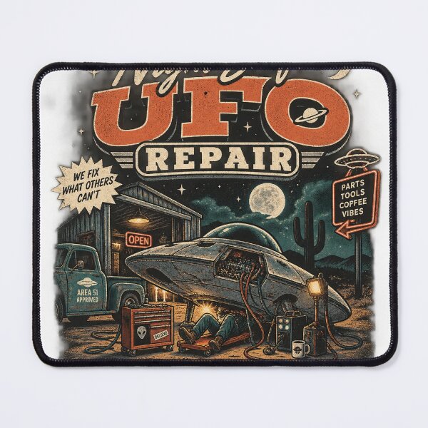 Item preview, Night Shift UFO designed and sold by A Light Worker.