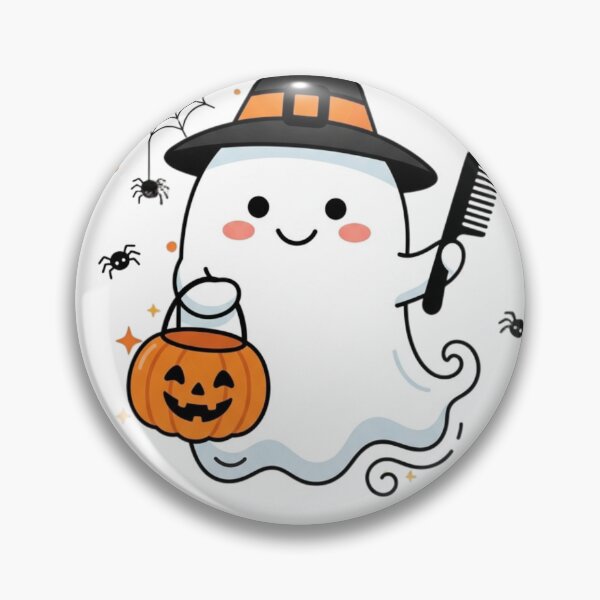 Item preview, Making Hair Bootiful Halloween Hairstylist Cosmetologist Ghost designed and sold by w66aboo.