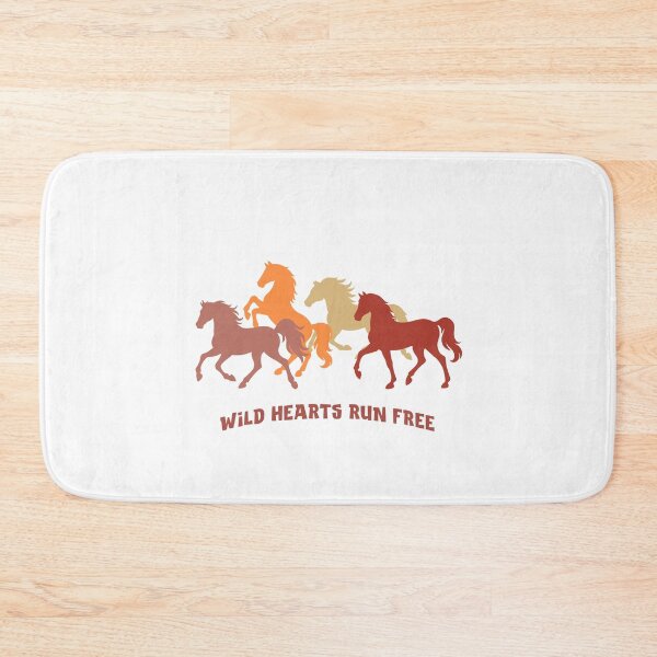 Item preview, Wild Hearts Run Free Galloping Horses designed and sold by AntiqueImages.