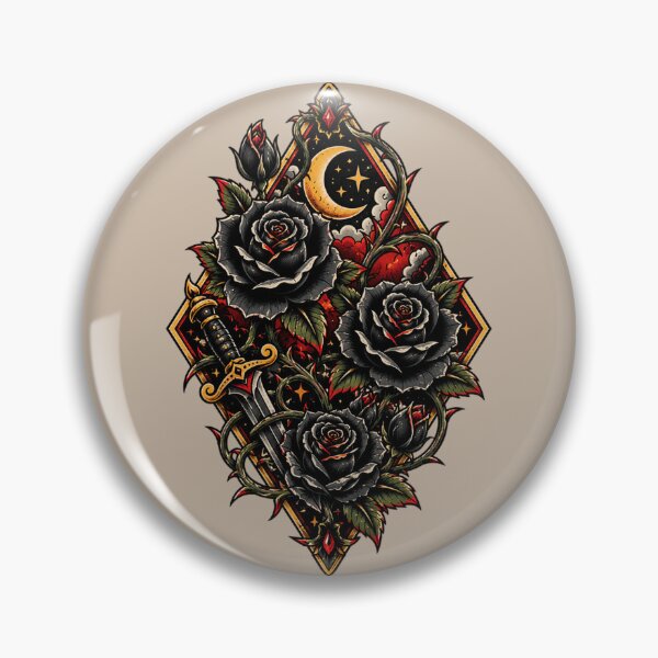 Item preview, American Traditional Art Dagger designed and sold by Planetporridge.