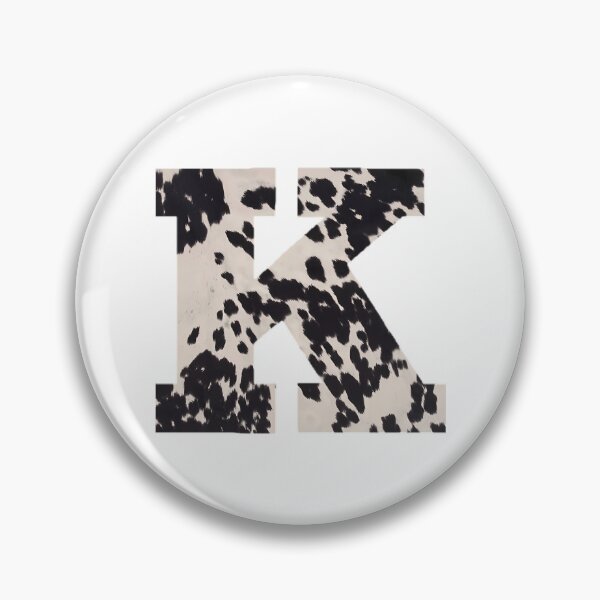 Item preview, Cow Print Letter - K designed and sold by lyric-olivares.