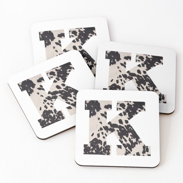 Item preview, Cow Print Letter - K designed and sold by lyric-olivares.