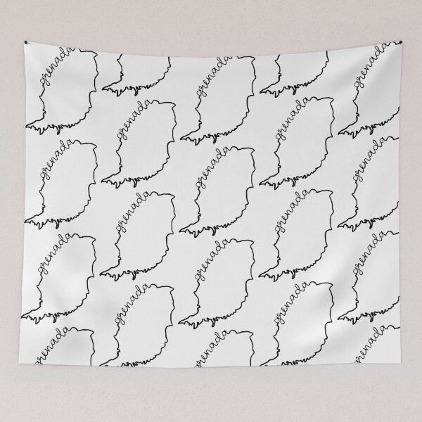 Item preview, Grenada - Outline designed and sold by matthe-lopez.
