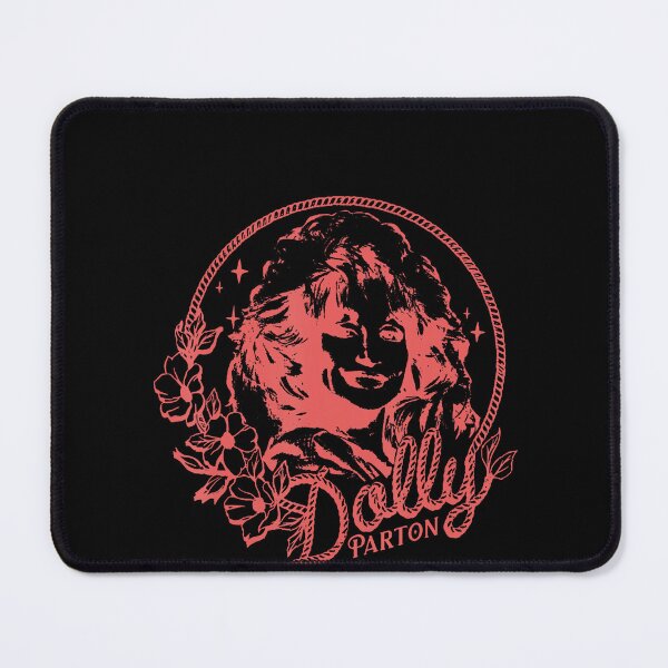 Item preview, Dolly Parton Rope Flower Minimalist Country Portrait designed and sold by LouisaOReilly.