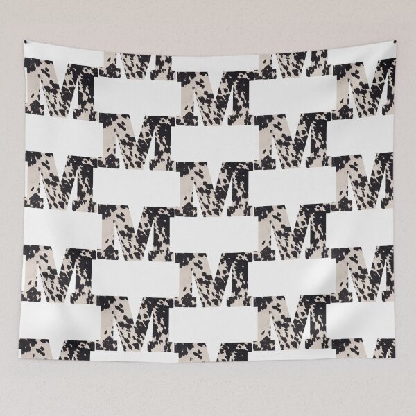 Item preview, Cow Print Letter - M designed and sold by lyric-olivares.