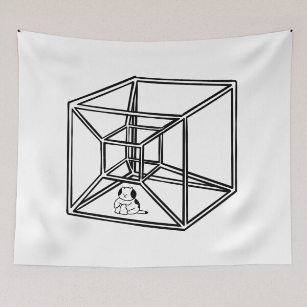 Item preview, a Cat in tesseract designed and sold by superbaechoo.