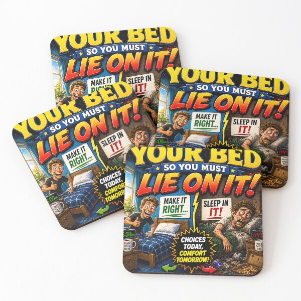 Item preview, AS YOU MAKE YOUR BED SO YOU MUST LIE ON IT designed and sold by Smoothseer.