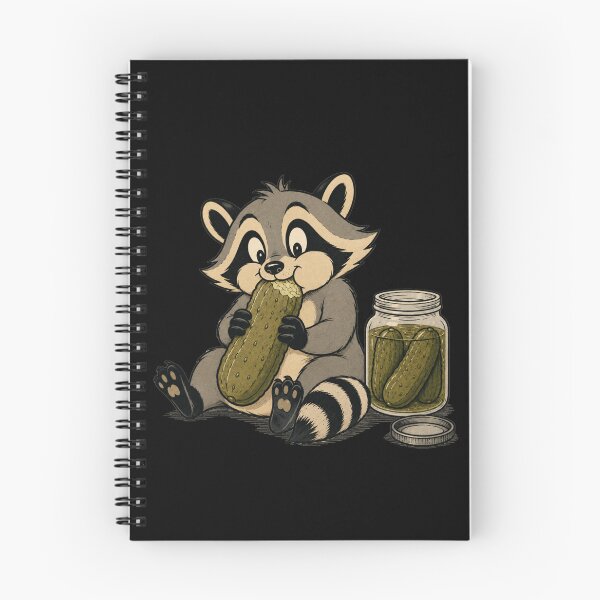 Item preview, Raccoon Eating Giant Pickle designed and sold by GibasVisuals.