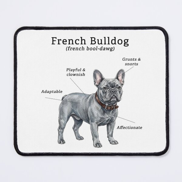 Item preview, French Bulldog Color Illustration designed and sold by SUP-R-Ts.