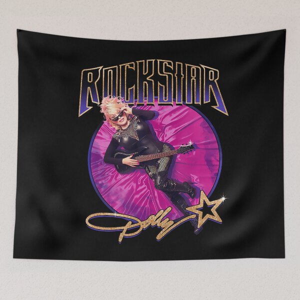 Item preview, Dolly Parton Pink Velvet Rockstar Country Music designed and sold by HayleePacoch.
