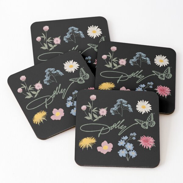 Item preview, Dolly Parton Signature Butterfly Flower Country Legend designed and sold by LouisaOReilly.
