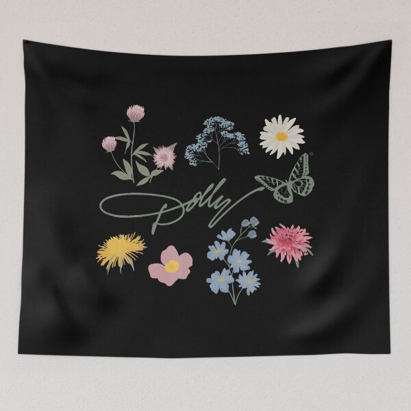 Item preview, Dolly Parton Signature Butterfly Flower Country Legend designed and sold by LouisaOReilly.
