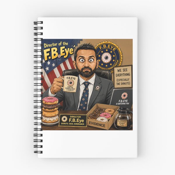 Item preview, Kash Patel Creepy Eyes - Director of the FBI designed and sold by raspeed.