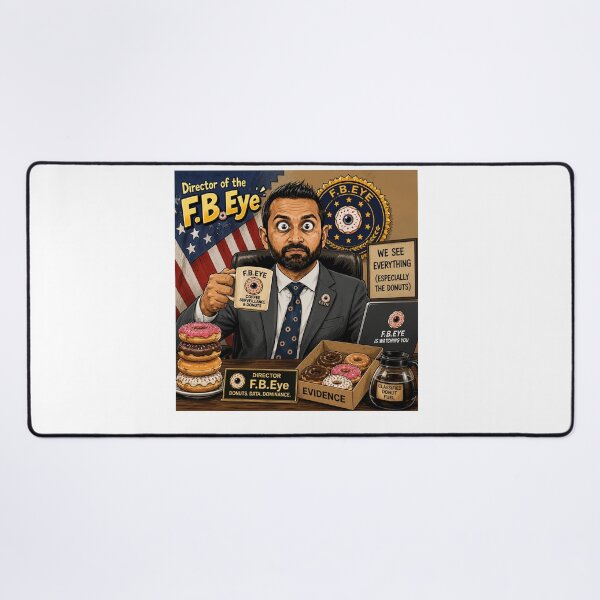 Item preview, Kash Patel Creepy Eyes - Director of the FBI designed and sold by raspeed.