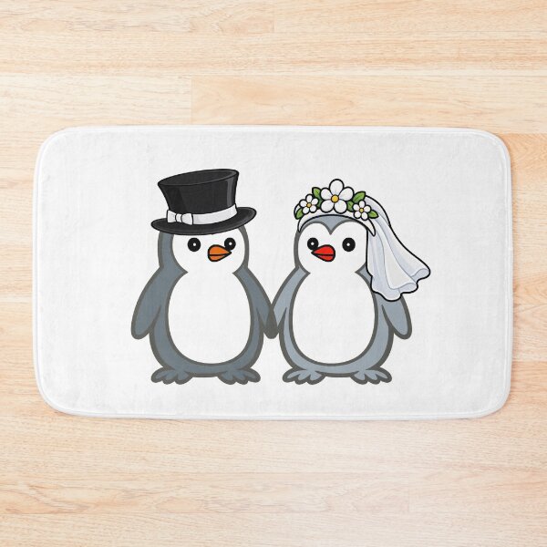 Item preview, Pippo Wedding – Bride & Groom Penguins Set 8 designed and sold by Pippo-Penguin.