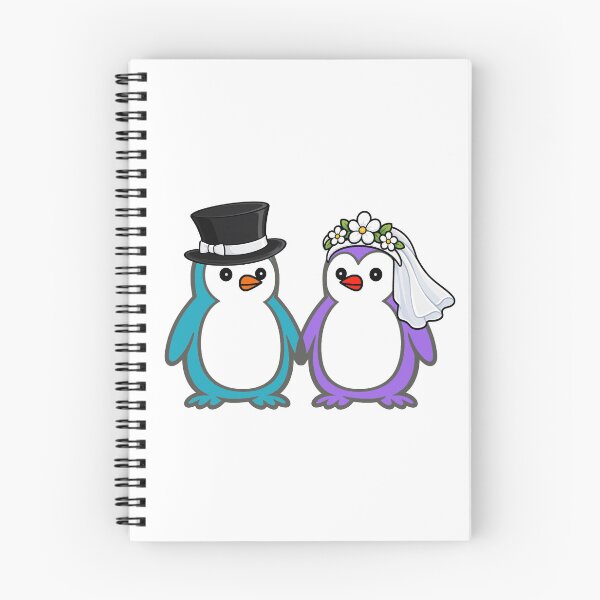 Item preview, Pippo Wedding – Bride & Groom Penguins Set 9 designed and sold by Pippo-Penguin.