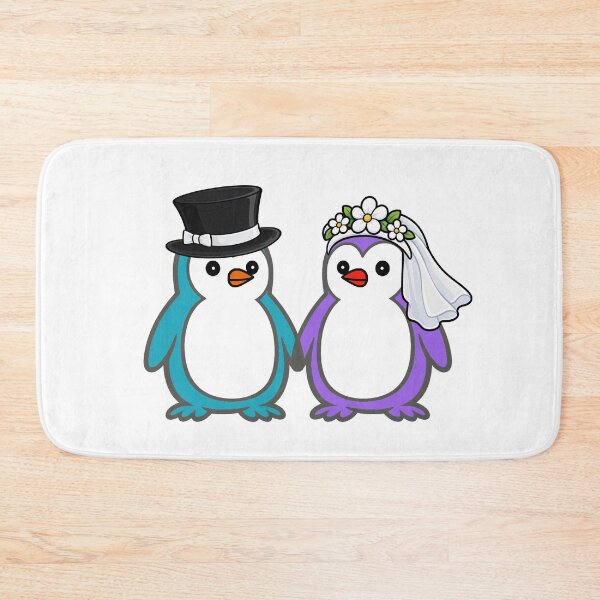 Item preview, Pippo Wedding – Bride & Groom Penguins Set 9 designed and sold by Pippo-Penguin.