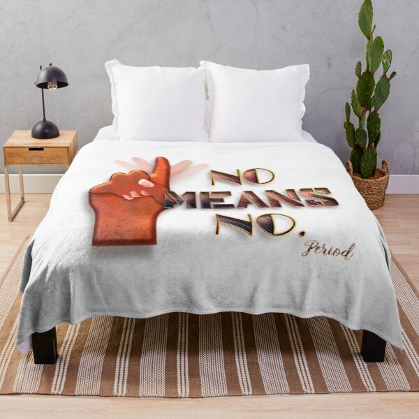 Item preview, No means no designed and sold by Yamy Morrell Art and Design.