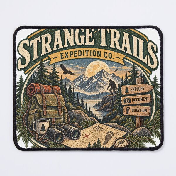 Item preview, Strange Trails Expedition Company designed and sold by A Light Worker.