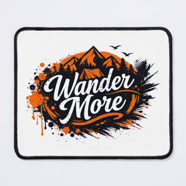 Item preview, Wander More Trash Polka Outdoor Design designed and sold by GabeMountainArt.