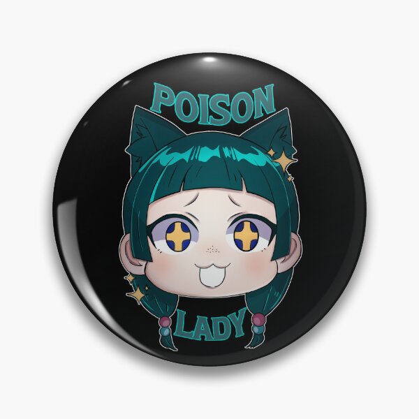 Item preview, Doodle Poison Lady  designed and sold by Izaa-aart.