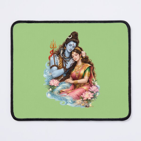 Item preview, Shiva Parvati Divine Love – Mahadev & Parvati designed and sold by lexxclothing.