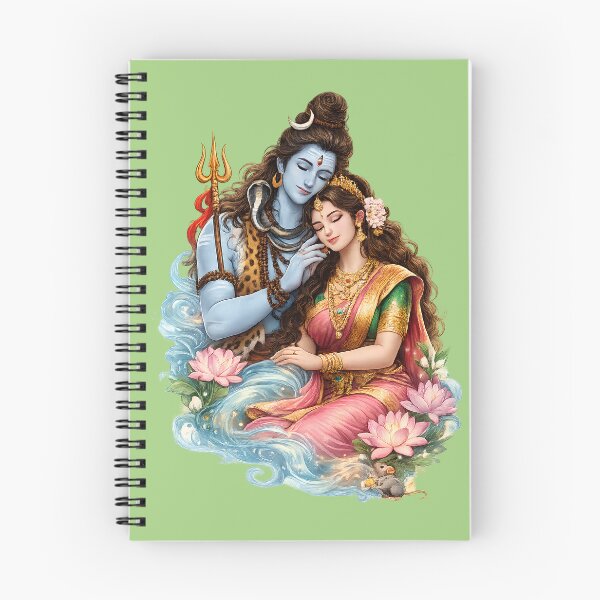 Item preview, Shiva Parvati Divine Love – Mahadev & Parvati designed and sold by lexxclothing.