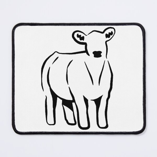 Item preview, Cow Silhouette - Not For Resale Without Permission designed and sold by lyric-olivares.