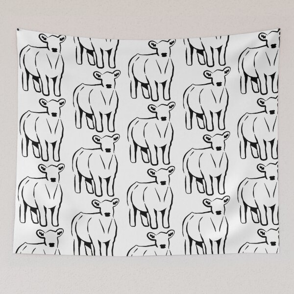Item preview, Cow Silhouette  - Not For Resale Without Permission designed and sold by lyric-olivares.