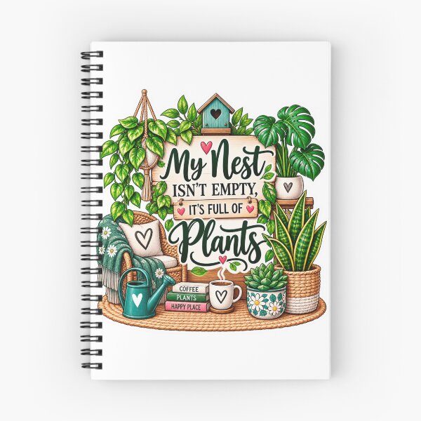 Item preview, My Nest Isn’t Empty, It’s Full of Plants – Empty Nester Plant Mom designed and sold by CottageGardenCo.