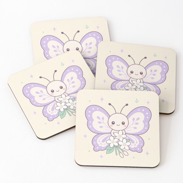 Item preview, Kindness Takes Flight – Cute Butterfly Vector designed and sold by CosmicQuietStudio.