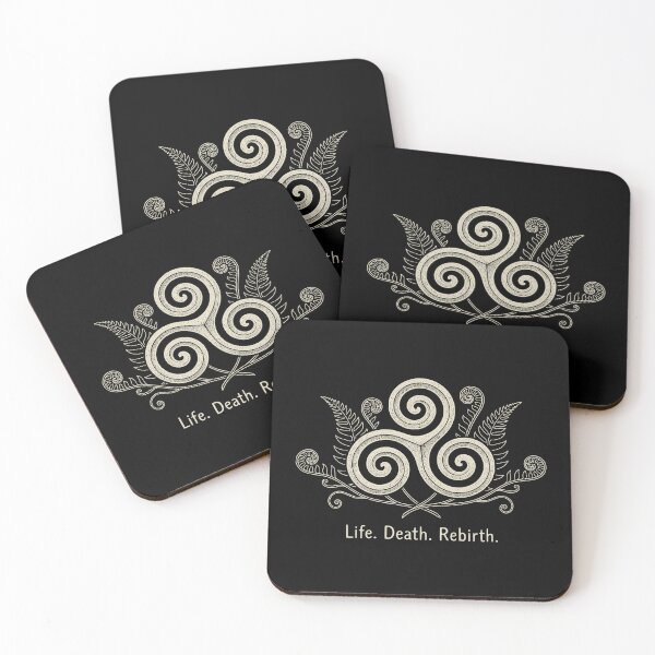 Item preview, Triple Spiral Triskele Life Death Rebirth designed and sold by Sekla-Studio.