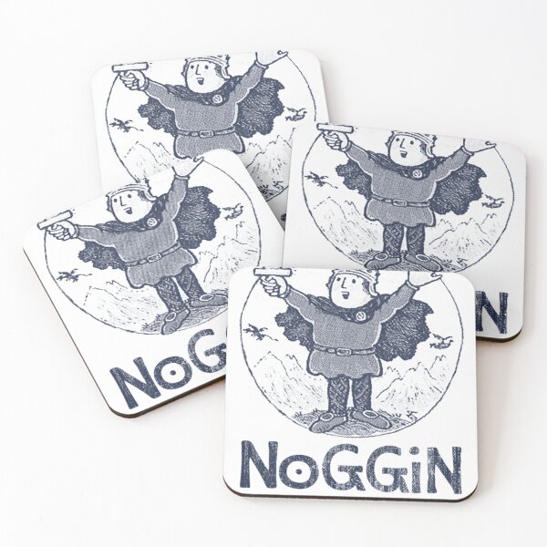 Item preview, Noggin The Nog designed and sold by StudioGothics.