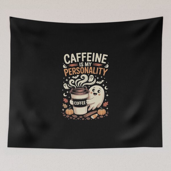 Item preview, CAFFEINE IS MY PERSONALITY designed and sold by jkrphoto.