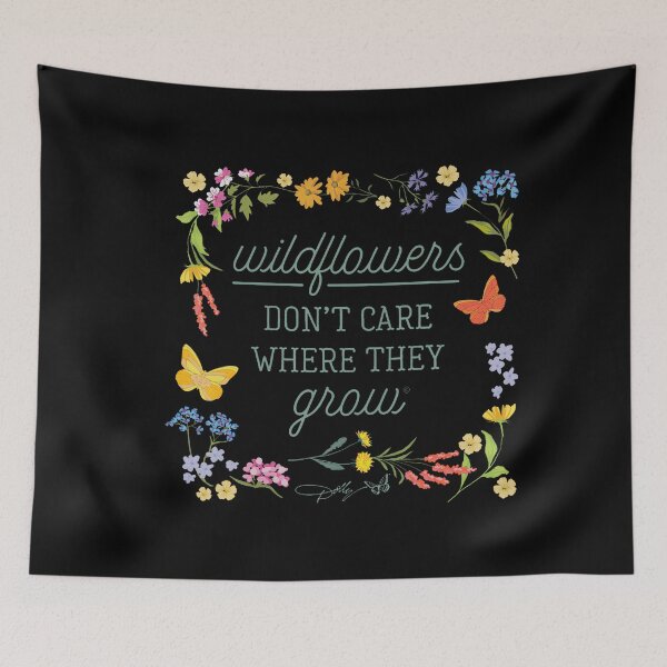 Item preview, Dolly Parton Wildflowers Floral Country Music Vintage designed and sold by HayleePacoch.