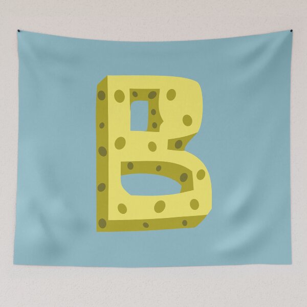 Item preview, Letter B Fun Alphabet Yellow Cartoon – Letter B for Kids designed and sold by charlypicazo.