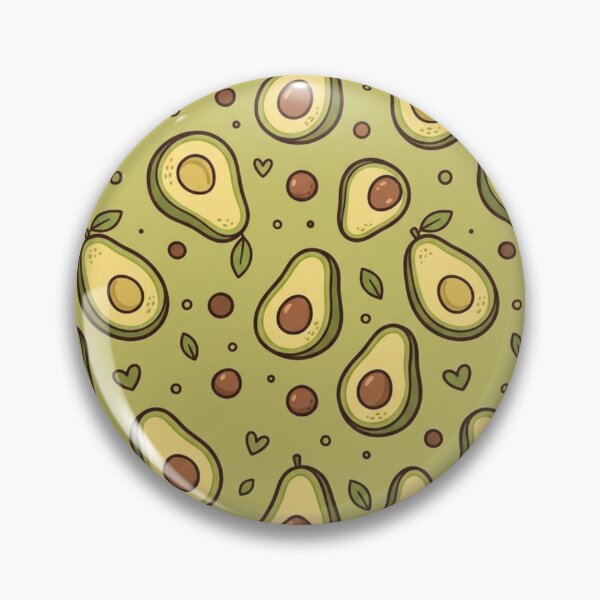 Item preview, Cute Avocado Halves Seamless Pastel Pattern designed and sold by StickVerse by Owais.