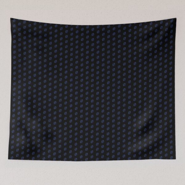Item preview, Royal Blue Japanese Koi Yin Yang Design designed and sold by pattern-archive.