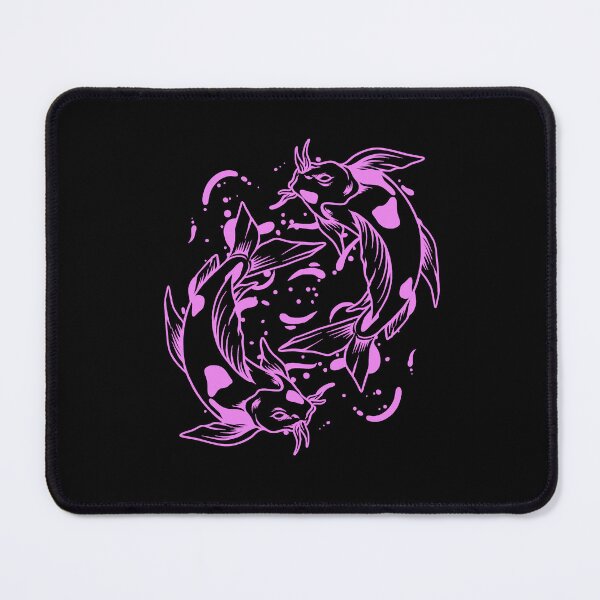 Item preview, Violet Japanese Koi Yin Yang Design designed and sold by pattern-archive.