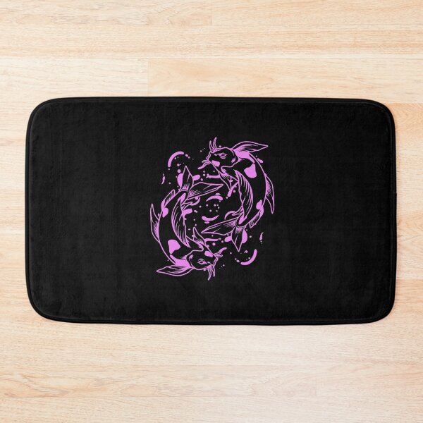 Item preview, Violet Japanese Koi Yin Yang Design designed and sold by pattern-archive.