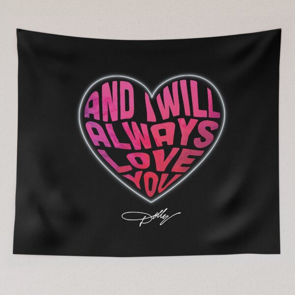 Item preview, I Will Always Love You Vintage Country Music designed and sold by HayleePacoch.