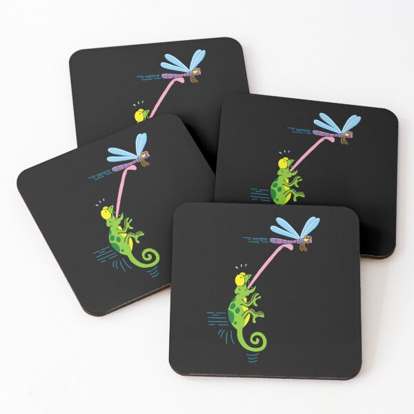 Item preview, the chameleon and the dragonfly designed and sold by Lagueny.